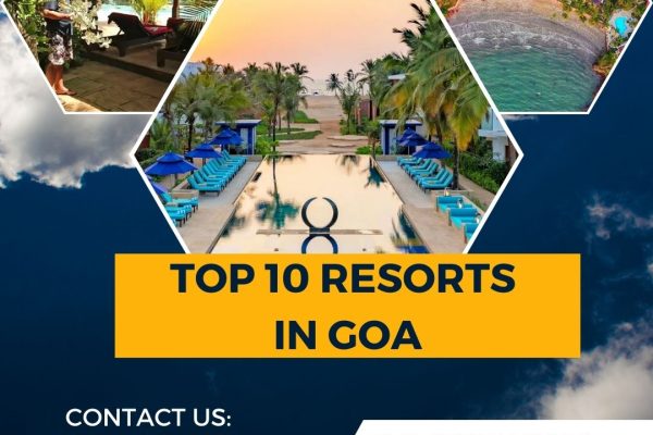 top 10 resorts in goa