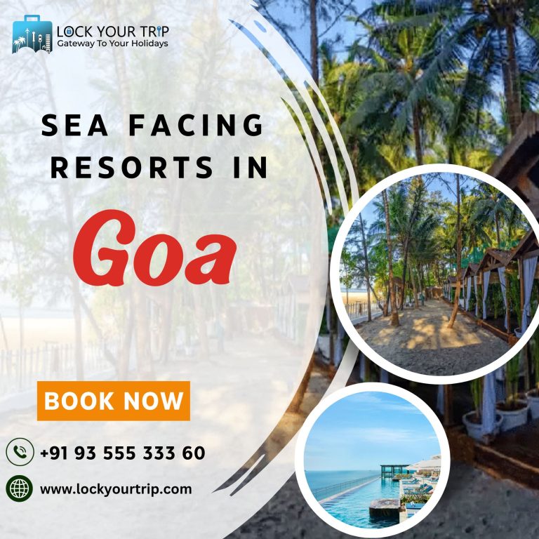 sea facing resorts in goa,